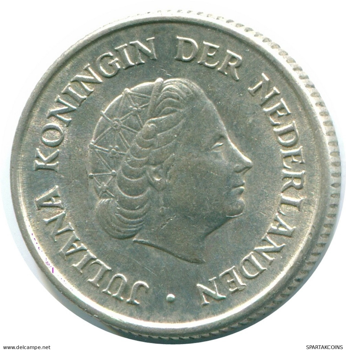 1/4 GULDEN 1967 NIEDERLÄNDISCHE ANTILLEN SILBER Koloniale Münze #NL11440.4.D.A - Nederlandse Antillen