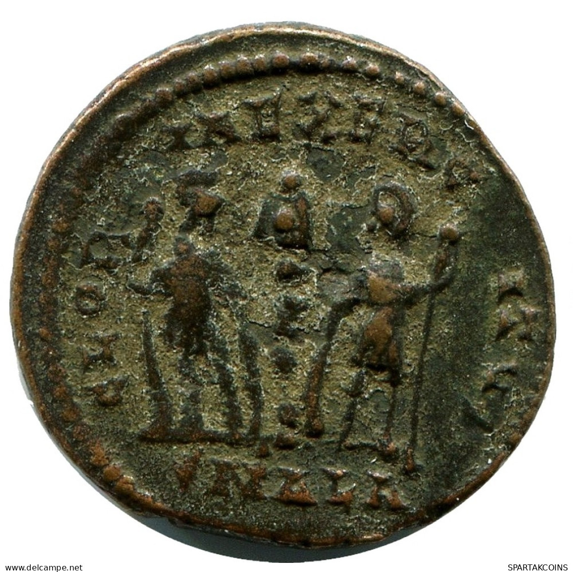 CONSTANS MINTED IN ALEKSANDRIA FOUND IN IHNASYAH HOARD EGYPT #ANC11353.14.F.A - The Christian Empire (307 AD Tot 363 AD)