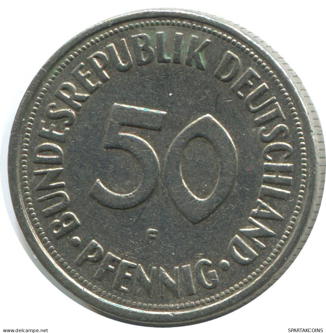 50 PFENNIG 1969 F WEST & UNIFIED GERMANY Coin #AG334.3.U.A - 50 Pfennig