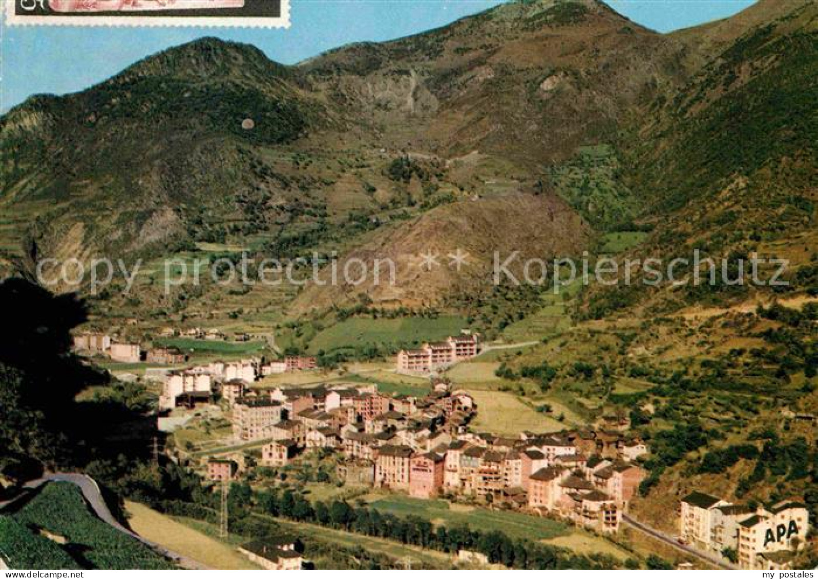 72725081 Valls D Andorra Sant Julia De Loria Vista General Valls D Andorra - Andorre