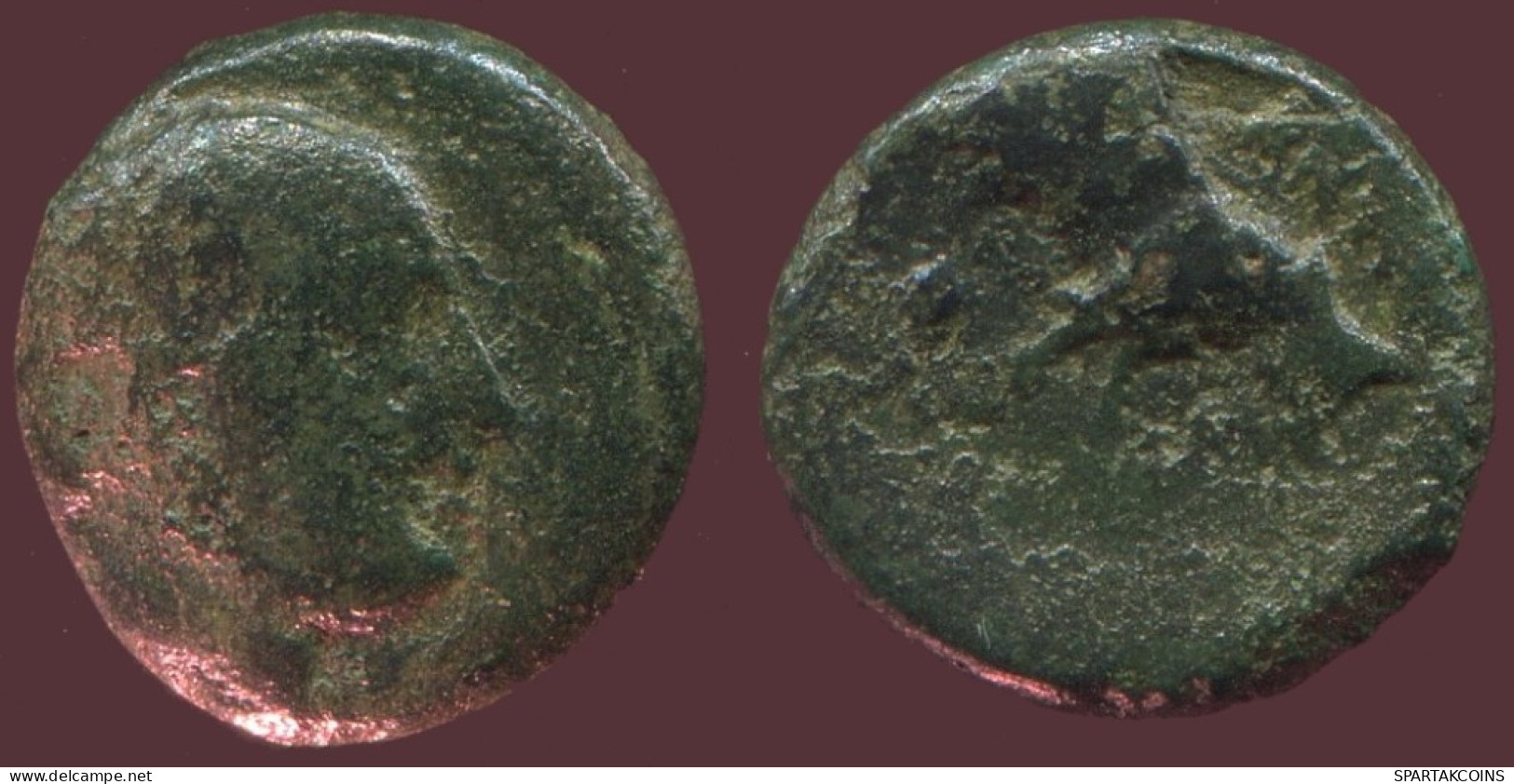 Ancient Authentic Original GREEK Coin 1g/10mm #ANT1665.10.U.A - Griechische Münzen