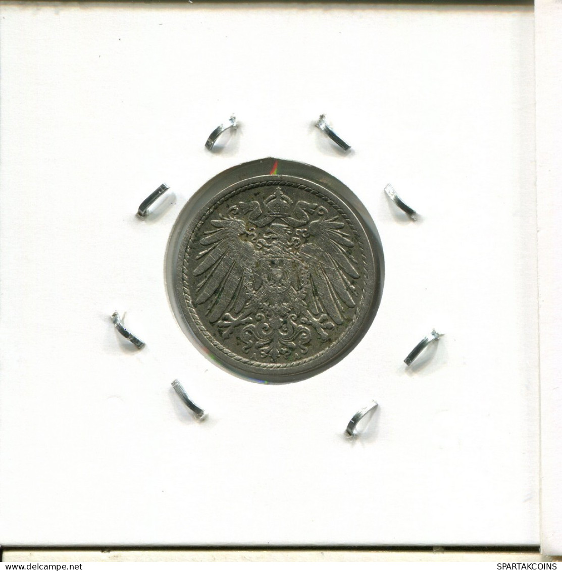 5 PFENNIG 1901 GERMANY Coin #AR324.U.A - 5 Pfennig
