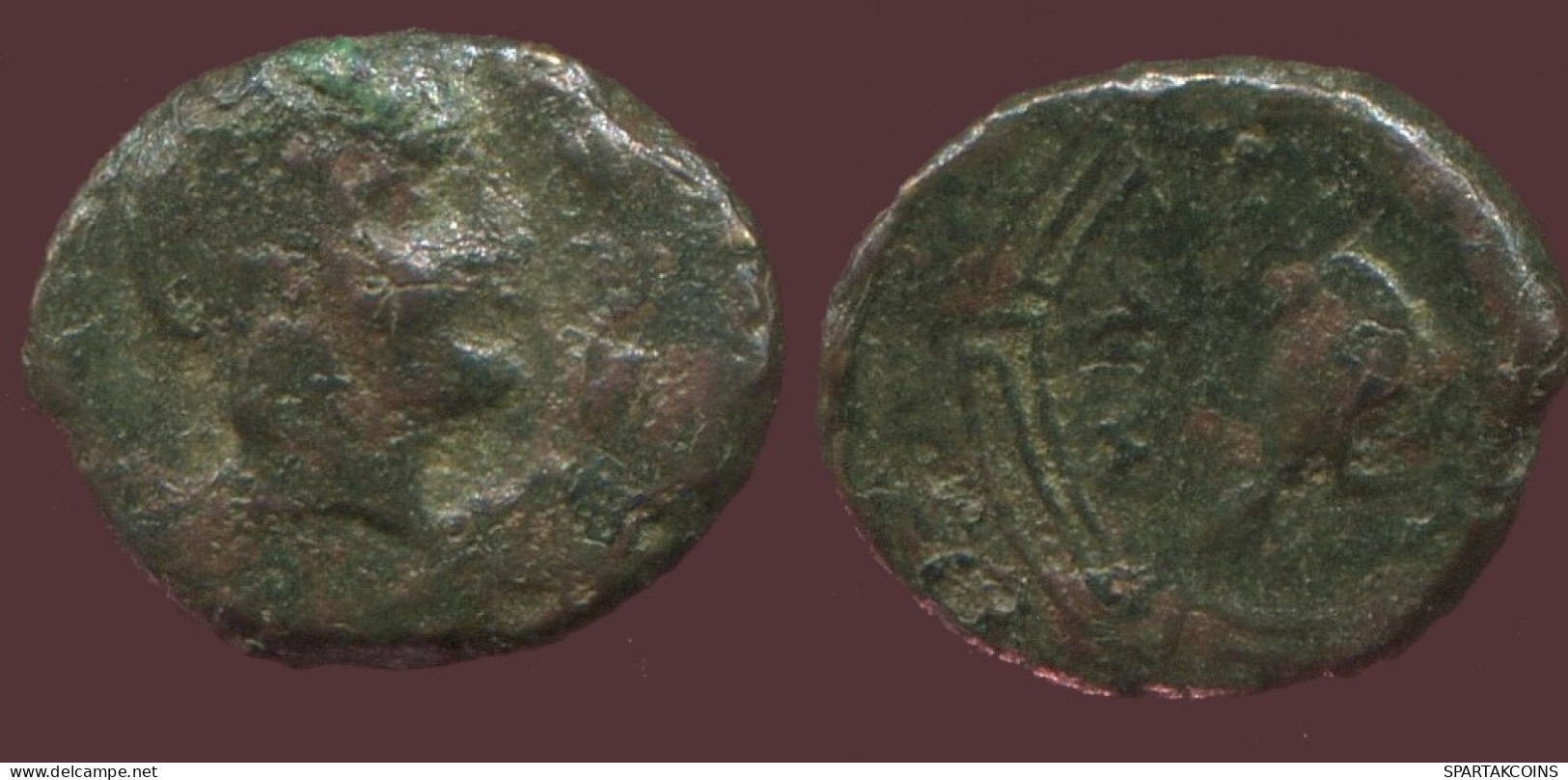 Antike Authentische Original GRIECHISCHE Münze 0.6g/8mm #ANT1601.9.D.A - Griechische Münzen