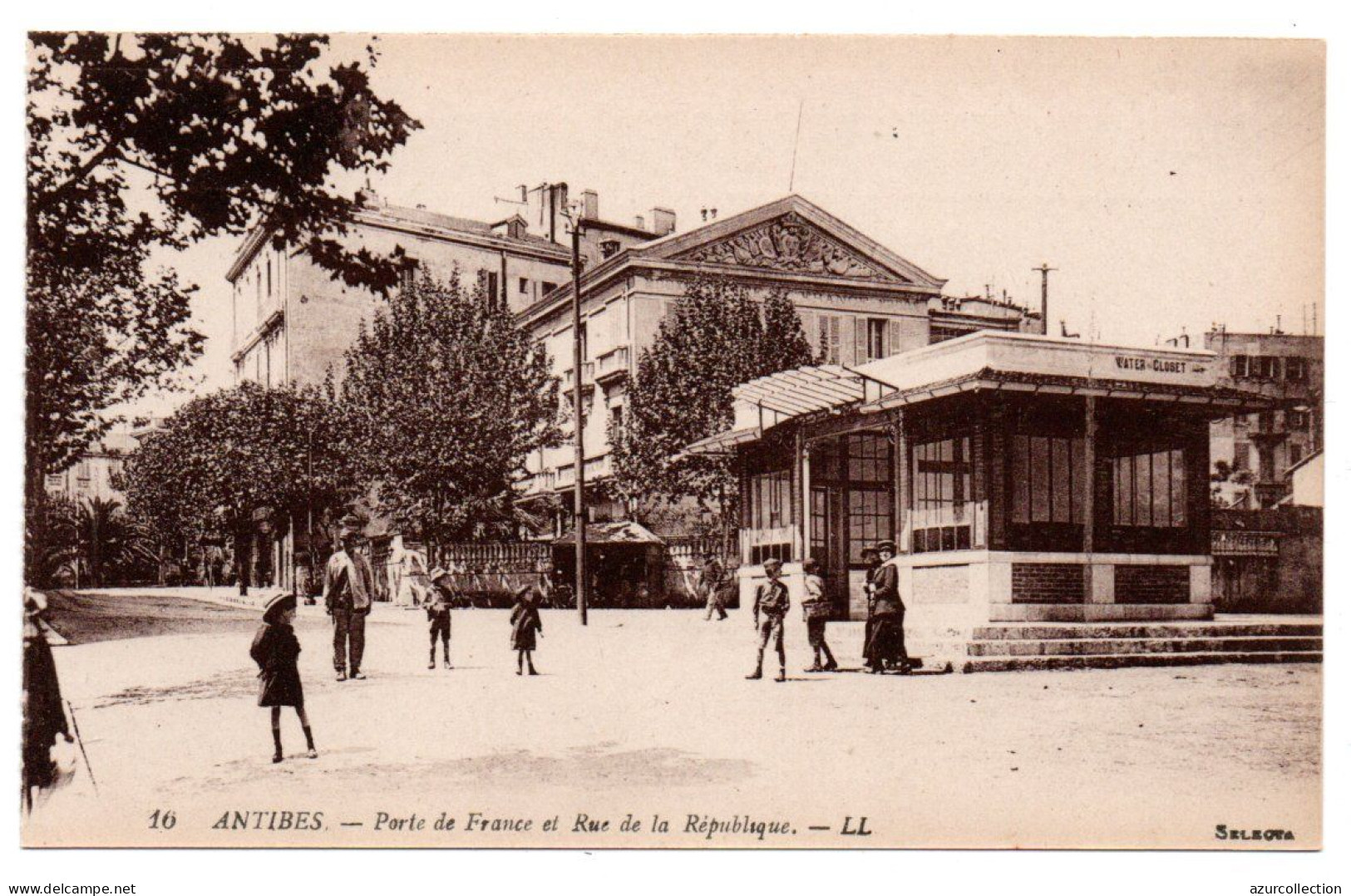 Thorenc. Porte De France Et Rue De La République - Antibes - Old Town