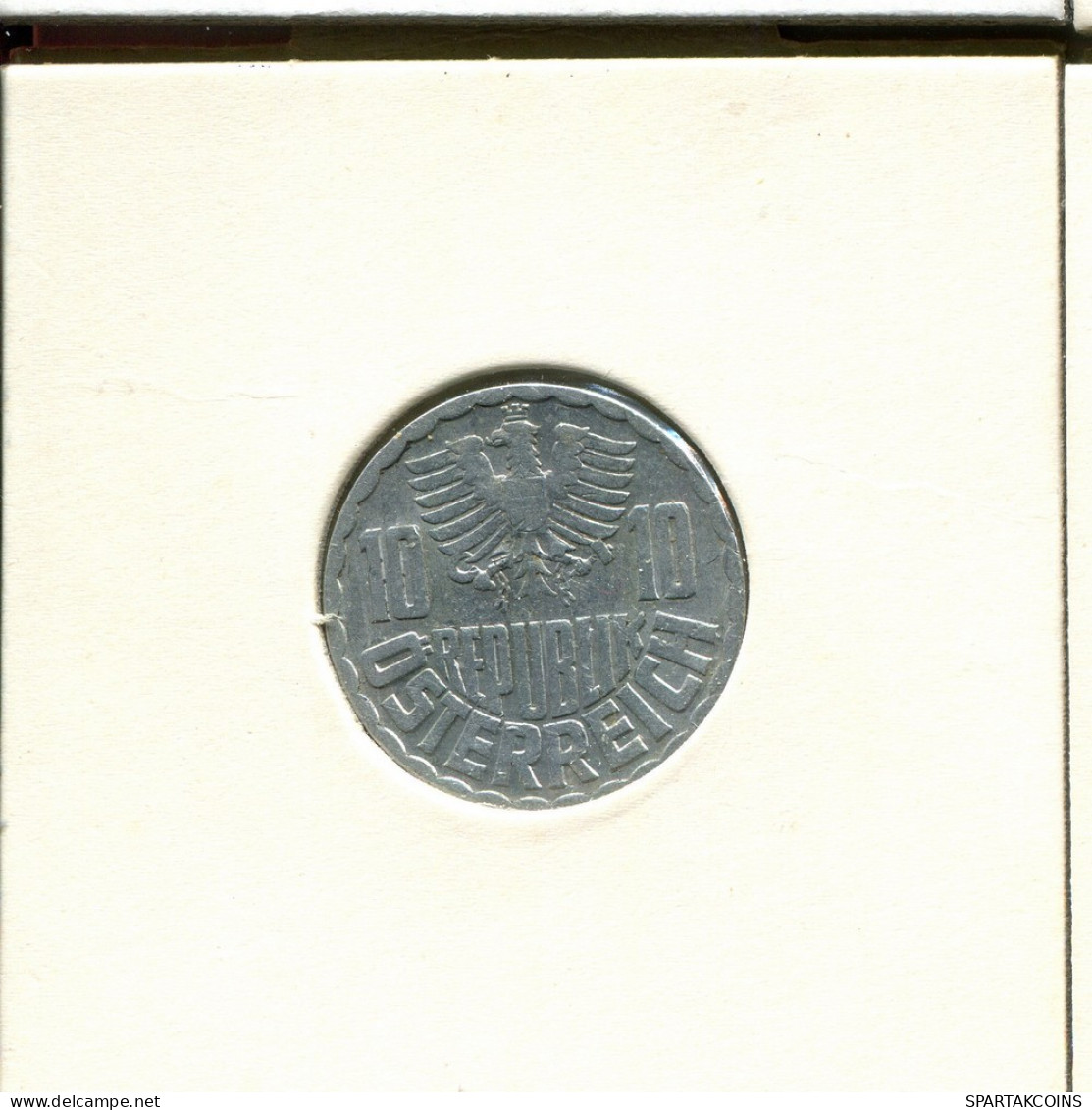10 GROSCHEN 1965 AUSTRIA Coin #AV029.U.A - Oesterreich