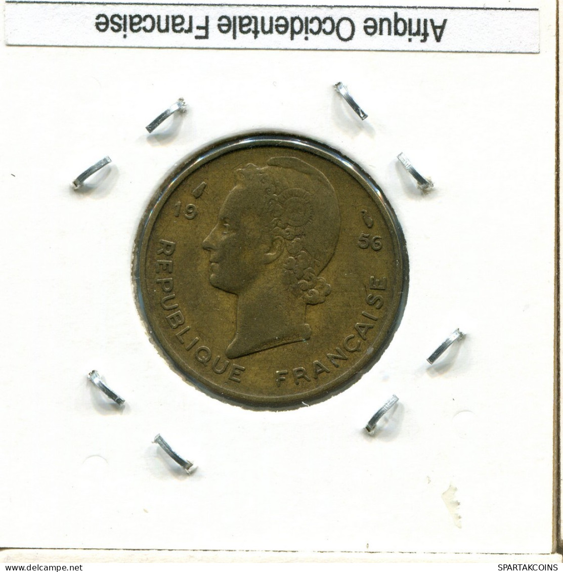 10 FRANCS CFA 1959 WESTERN AFRICAN STATES (BCEAO) Coin #AS346.U.A - Autres – Afrique