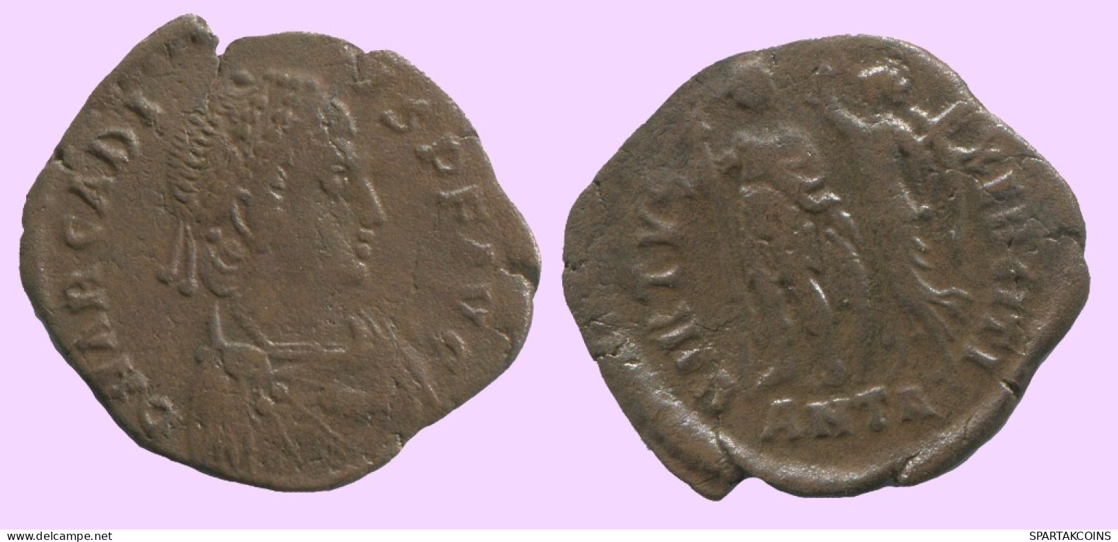 LATE ROMAN IMPERIO Moneda Antiguo Auténtico Roman Moneda 1.5g/19mm #ANT2339.14.E.A - The End Of Empire (363 AD Tot 476 AD)