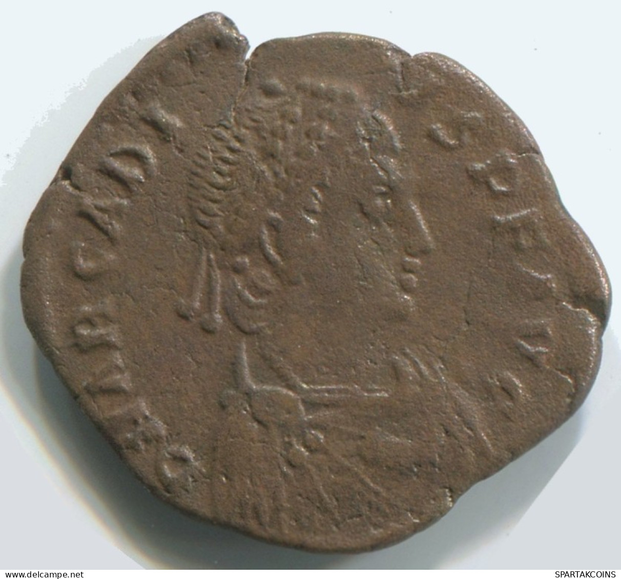 LATE ROMAN IMPERIO Moneda Antiguo Auténtico Roman Moneda 1.5g/19mm #ANT2339.14.E.A - La Caduta Dell'Impero Romano (363 / 476)