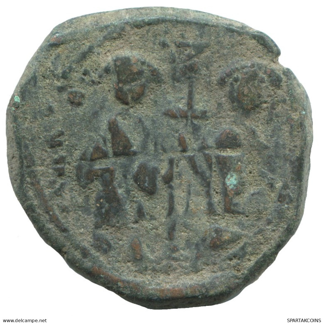 JESUS CHRIST ANONYMOUS Authentic Ancient BYZANTINE Coin 8.8g/27mm #AA644.21.U.A - Byzantine