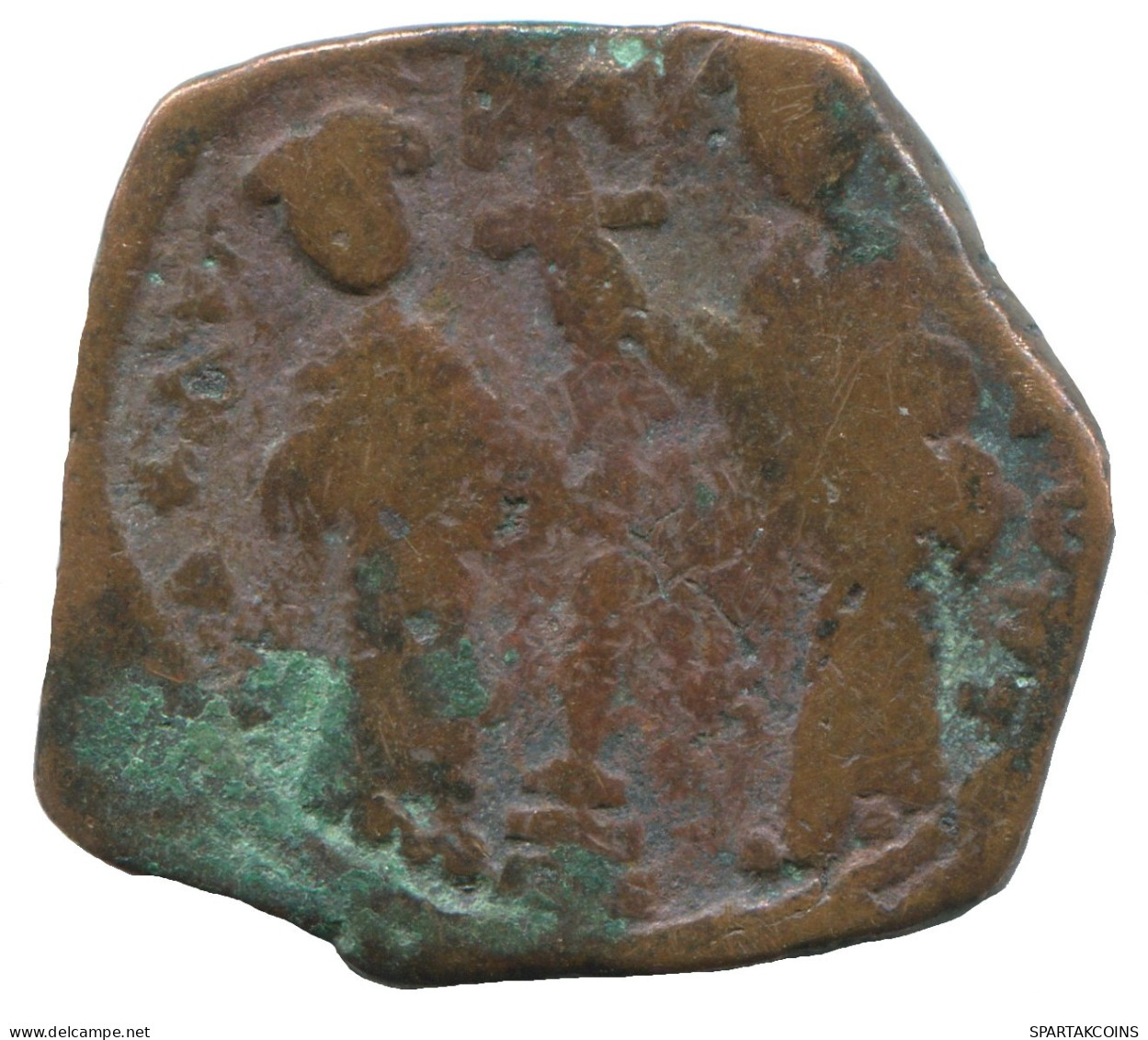 CONSTANTINE X AE FOLLIS CONSTANTINOPLE 8.1g/28mm BYZANTINE Moneda #SAV1041.10.E.A - Byzantine