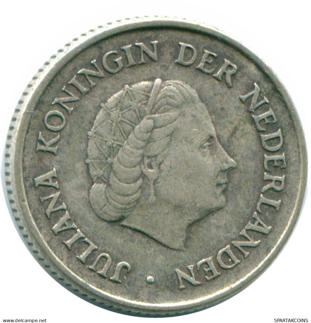 1/4 GULDEN 1970 NETHERLANDS ANTILLES SILVER Colonial Coin #NL11700.4.U.A - Netherlands Antilles