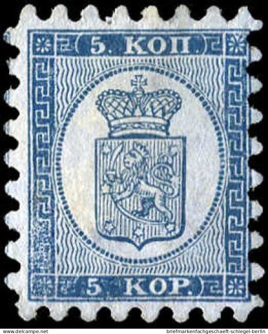 Finnland, 1860, 3 A, Ungebraucht - Other & Unclassified