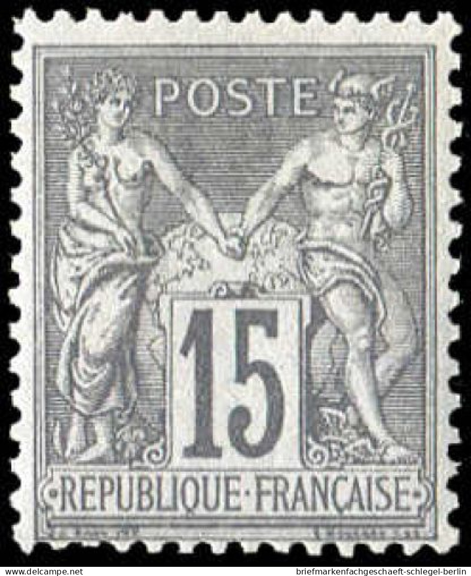 Frankreich, 1876, 61 II, Postfrisch - Other & Unclassified