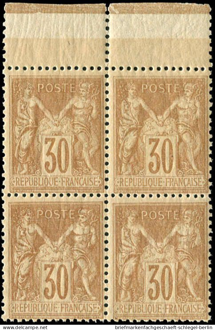 Frankreich, 1876, 64 II (4), Postfrisch - Sonstige & Ohne Zuordnung