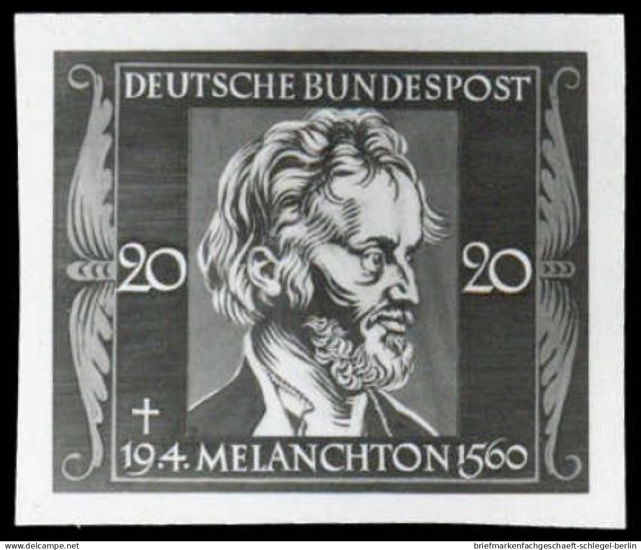 Bundesrepublik Deutschland, 1960, 328 Entwurf, Ohne Gummi - Sonstige & Ohne Zuordnung