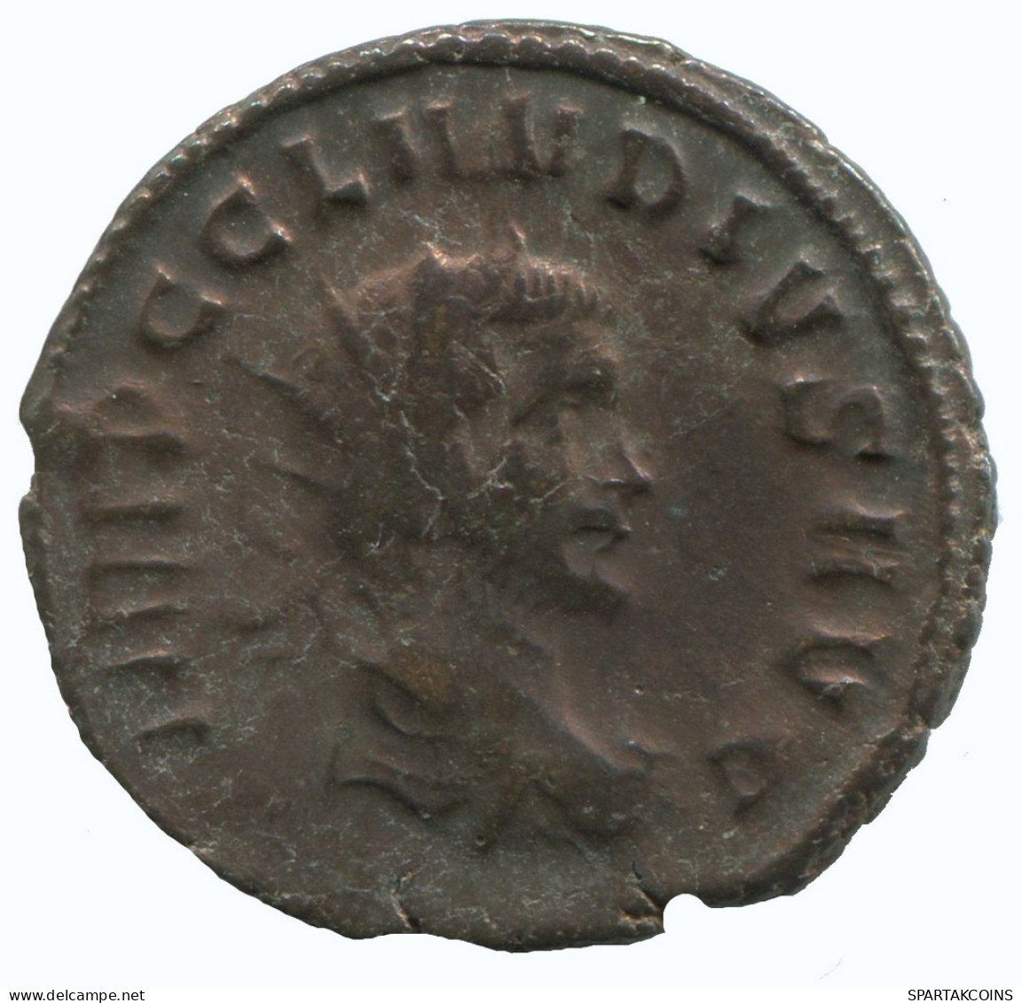 CLAUDIUS II ANTONINIANUS Mediolanum AD139 Annona AVG 2.9g/23mm #NNN1898.18.U.A - The Military Crisis (235 AD To 284 AD)