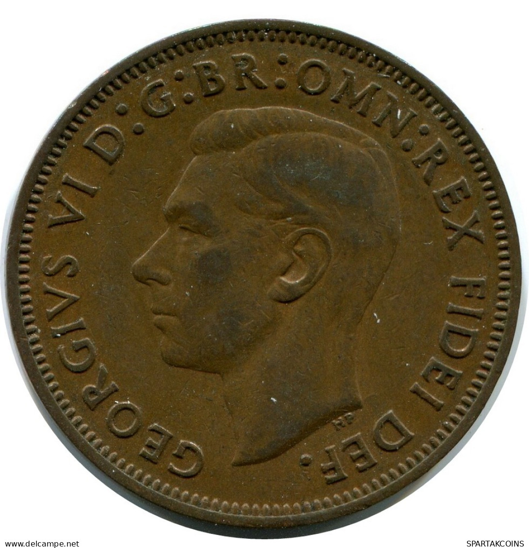 PENNY 1950 UK GRANDE-BRETAGNE GREAT BRITAIN Pièce #AX896.F.A - D. 1 Penny