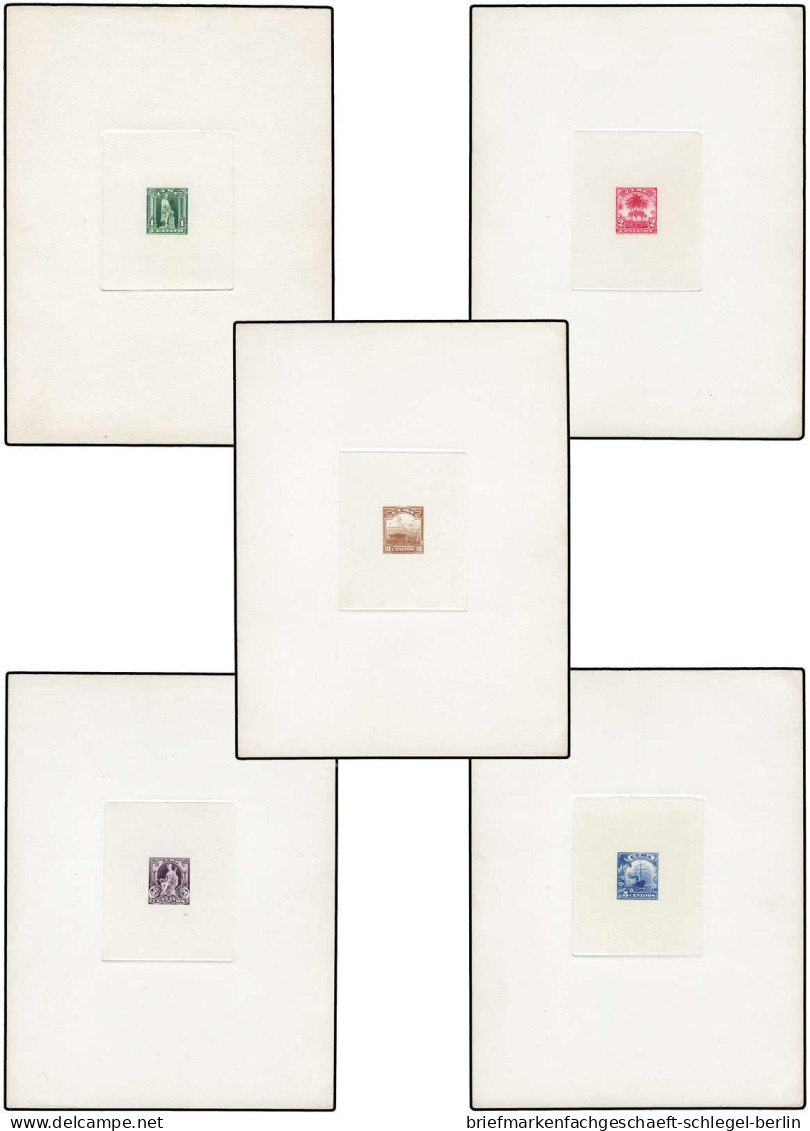 Cuba, 1899, 1-5 Prob., Ohne Gummi - Cuba