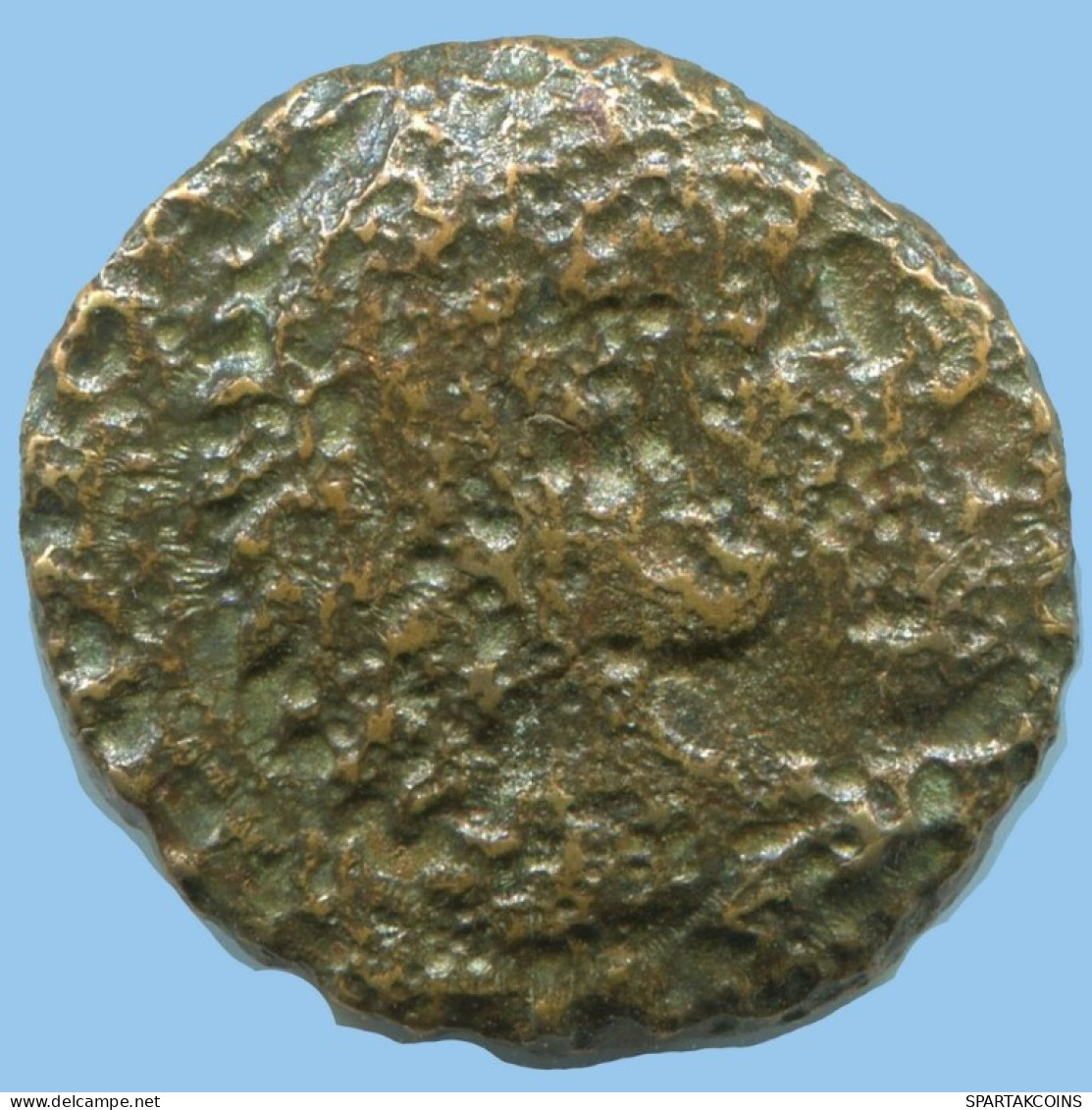 Authentique ORIGINAL GREC ANCIEN Pièce 4.2g/18mm #AF888.12.F.A - Griechische Münzen