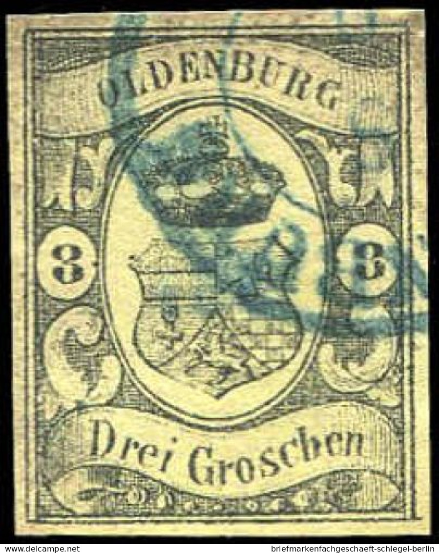 Altdeutschland Oldenburg, 1859, 8 Spe., Gestempelt - Oldenburg