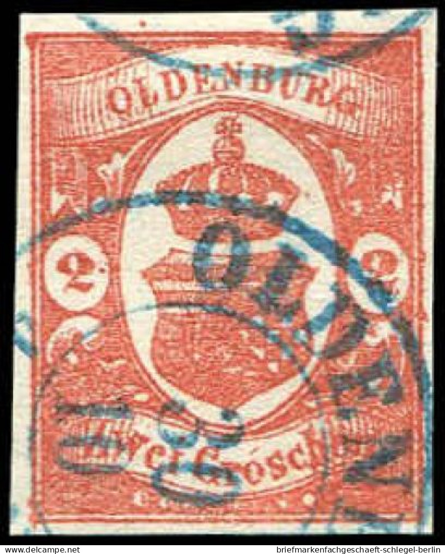 Altdeutschland Oldenburg, 1859, 13 Spe., Gestempelt - Oldenburg