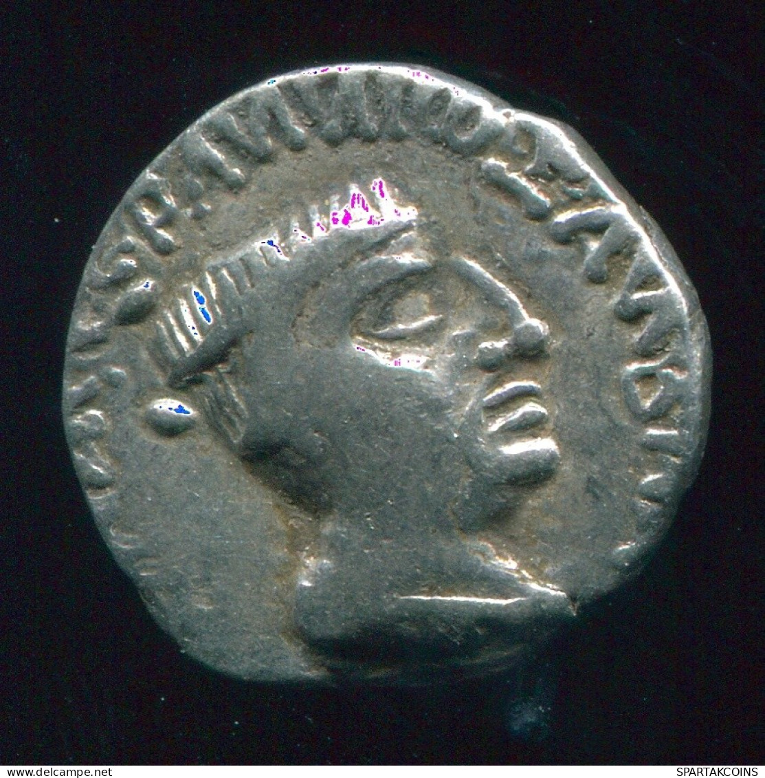 INDO-SKYTHIANS KSHATRAPAS King NAHAPANA AR Drachm 2g/15.9mm GRIECHISCHE Münze #GRK1647.33.D.A - Griechische Münzen