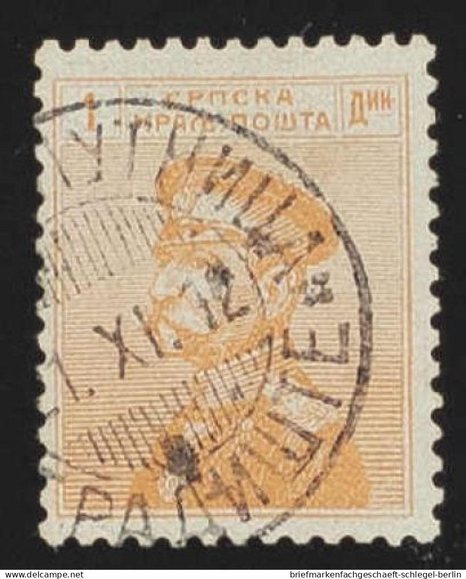 Serbien, 1911, 104, Gestempelt - Serbia