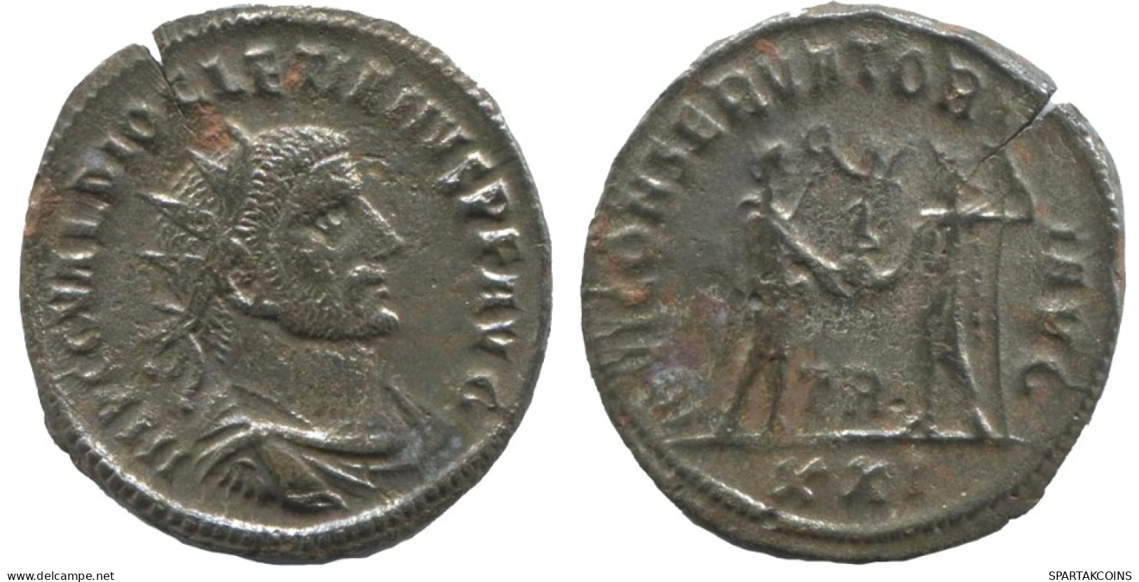 DIOCLETIAN ANTONINIANUS Antioch (TR/XXI) AD287 IOVICONSERVATORI. #ANT1884.48.U.A - La Tetrarchía Y Constantino I El Magno (284 / 307)