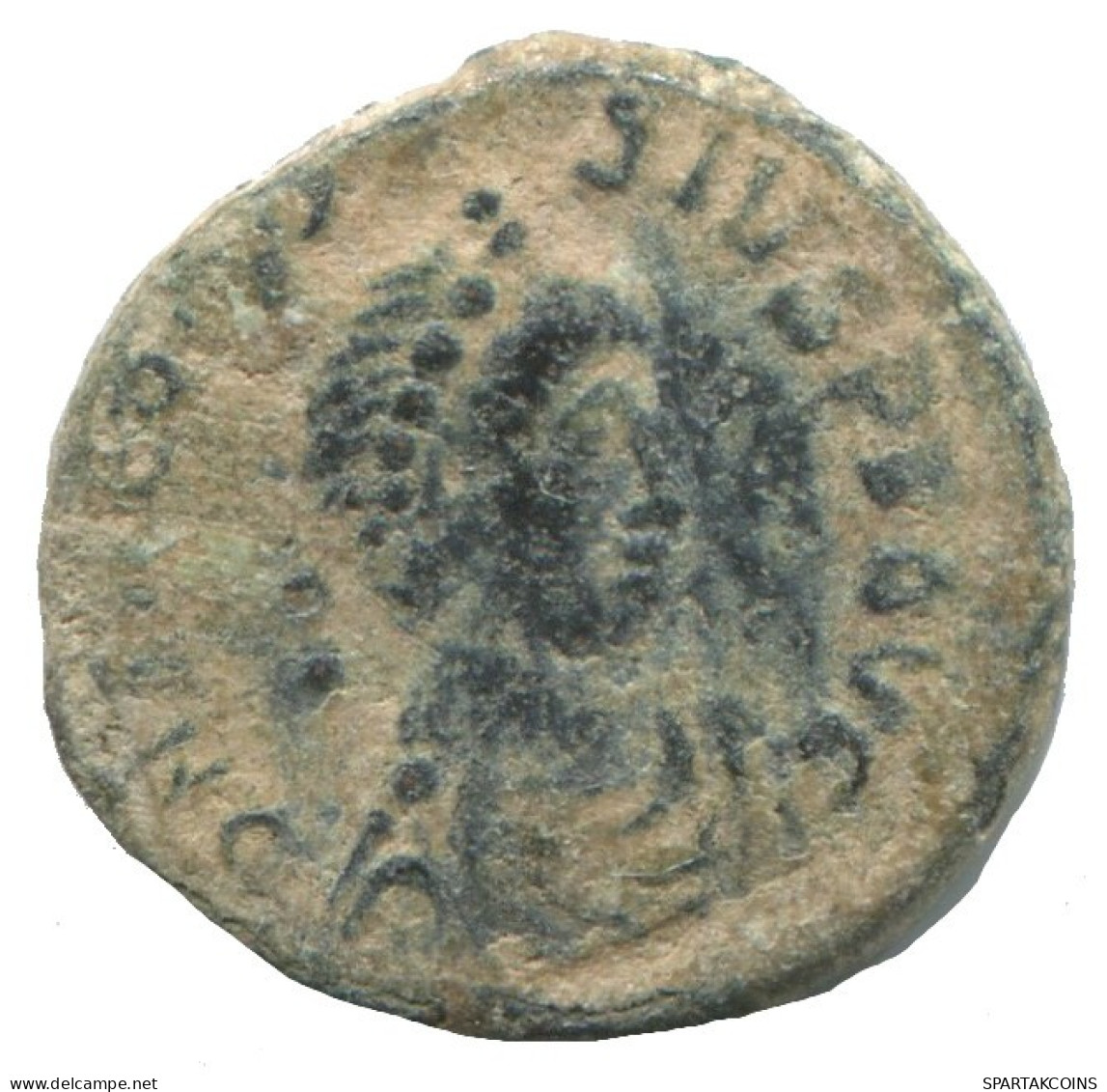 THEODOSIUS I CONSTANTINOPOLIS CONTA SALVS REI-PVBLICAE 1.1g/13m #ANN1338.9.U.A - La Fin De L'Empire (363-476)