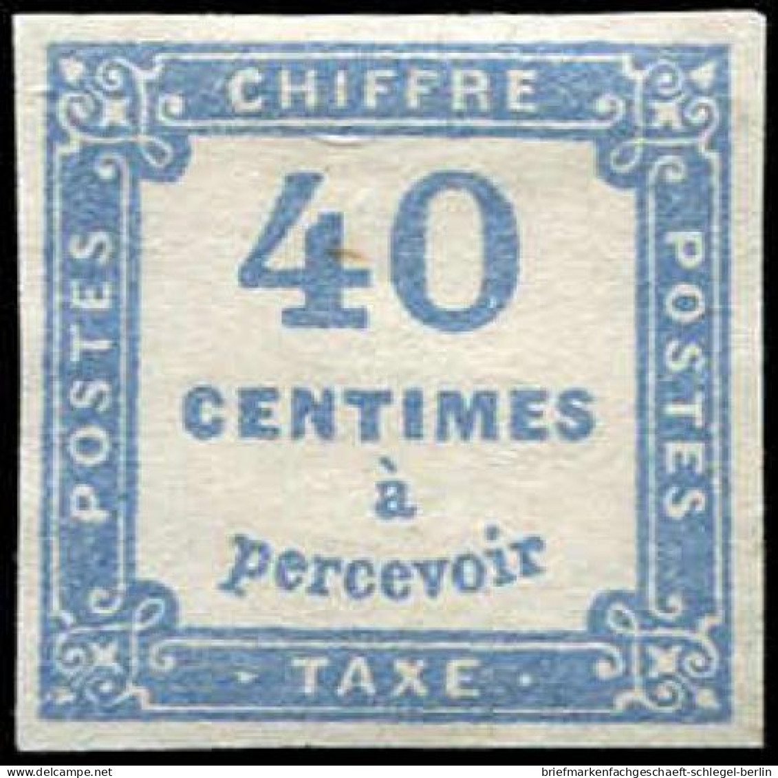 Frankreich, 1871, P 6 A Spe., Ohne Gummi - Other & Unclassified