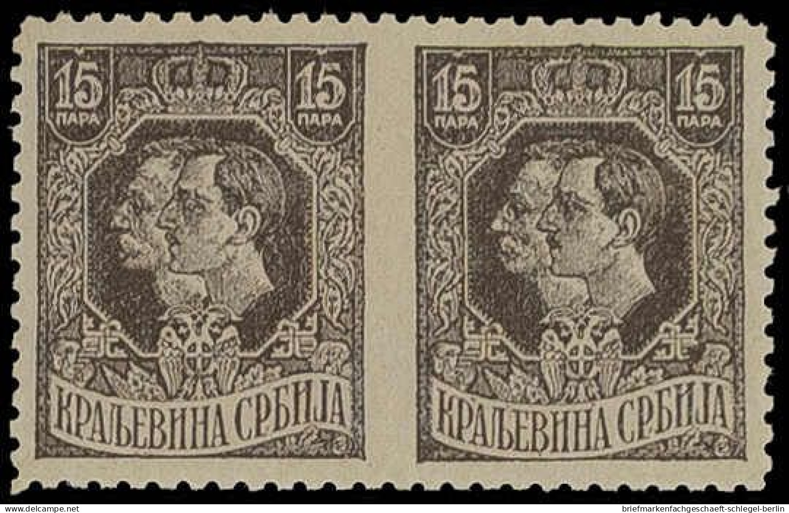 Serbien, 1918, 136 Var., Ungebraucht - Serbien
