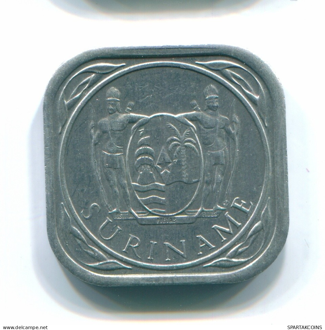 5 CENTS 1976 SURINAM SURINAME Aluminium Münze #S12583.D.A - Suriname 1975 - ...