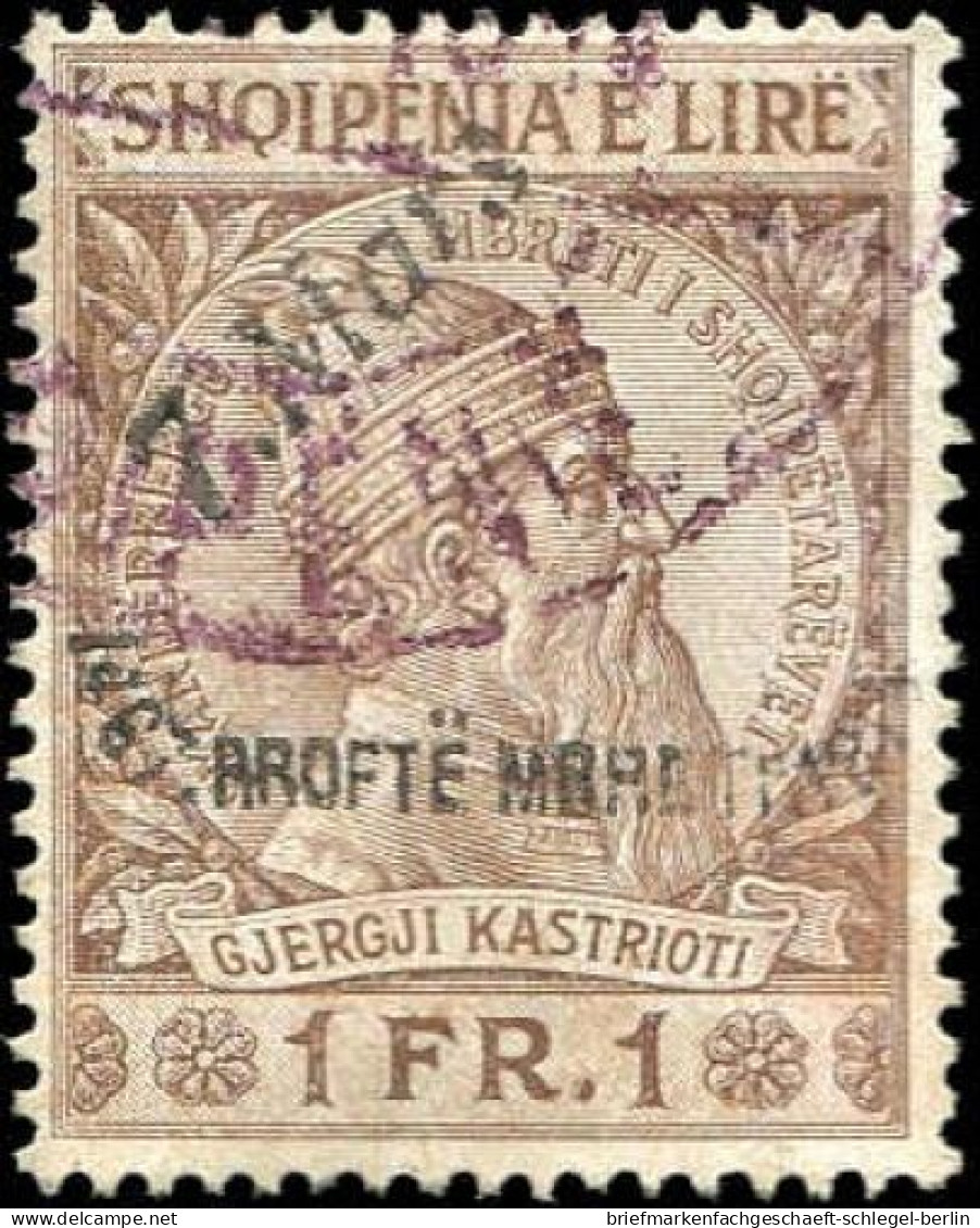Albanien, 1914, 35-40, Gestempelt - Albanië