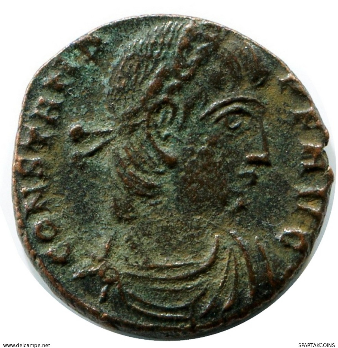 CONSTANS MINTED IN THESSALONICA FROM THE ROYAL ONTARIO MUSEUM #ANC11898.14.F.A - Der Christlischen Kaiser (307 / 363)