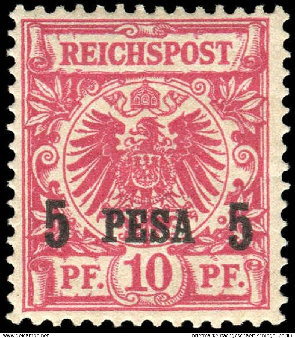 Deutsche Kolonien Ostafrika, 1893, 3 I D, Ungebraucht - Africa Orientale Tedesca
