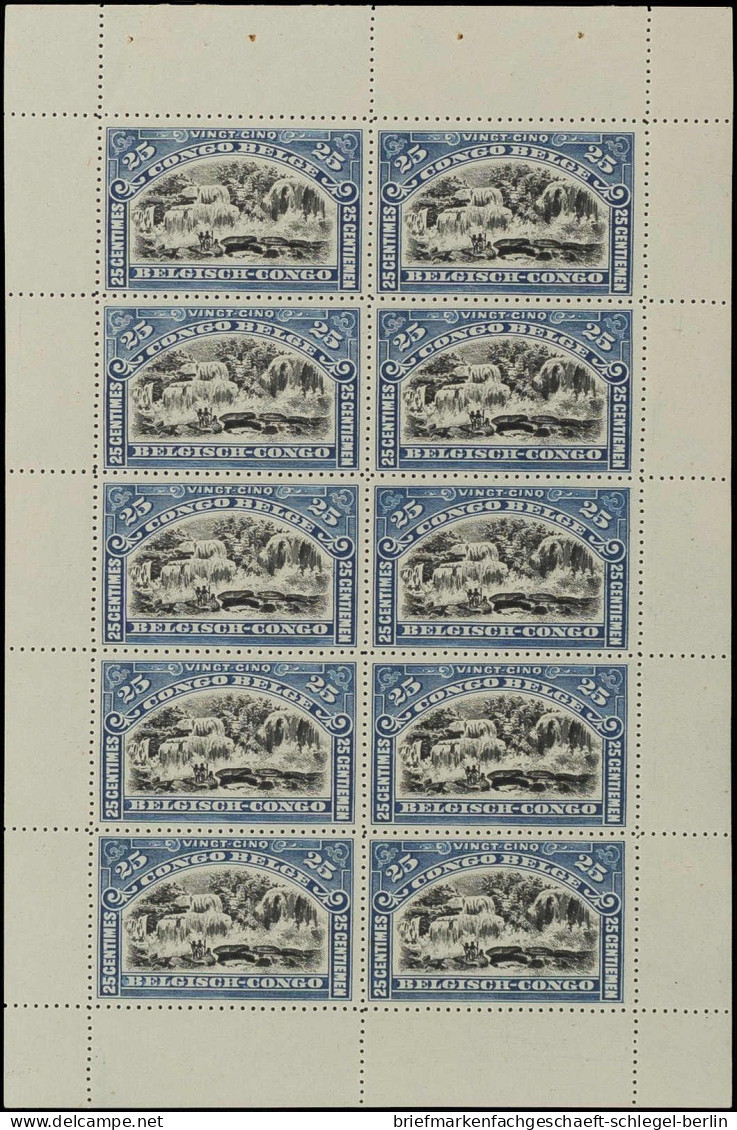Belgisch Kongo, 1915, 25-28 Hbl., Postfrisch - Sonstige - Afrika