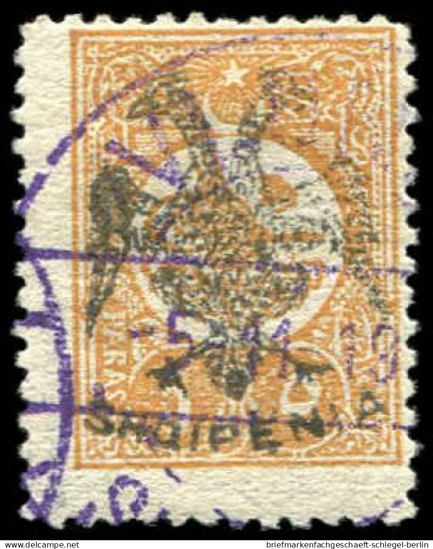 Albanien, 1913, 4, Gestempelt - Albanië