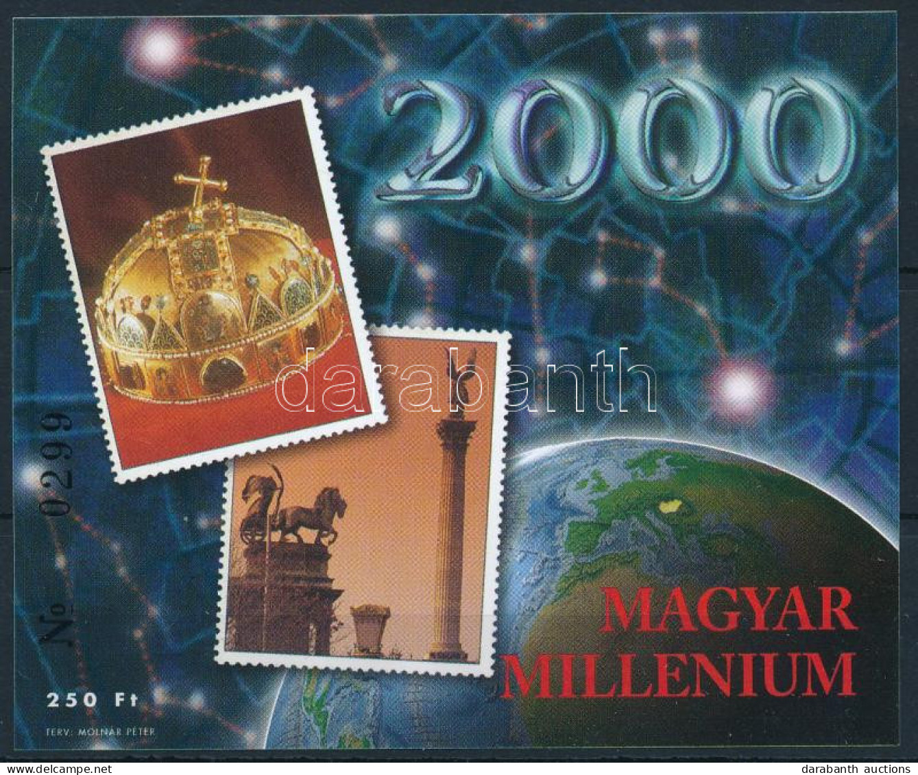 ** 1999/41 Magyar Millennium 2000 Emlékív - Other & Unclassified