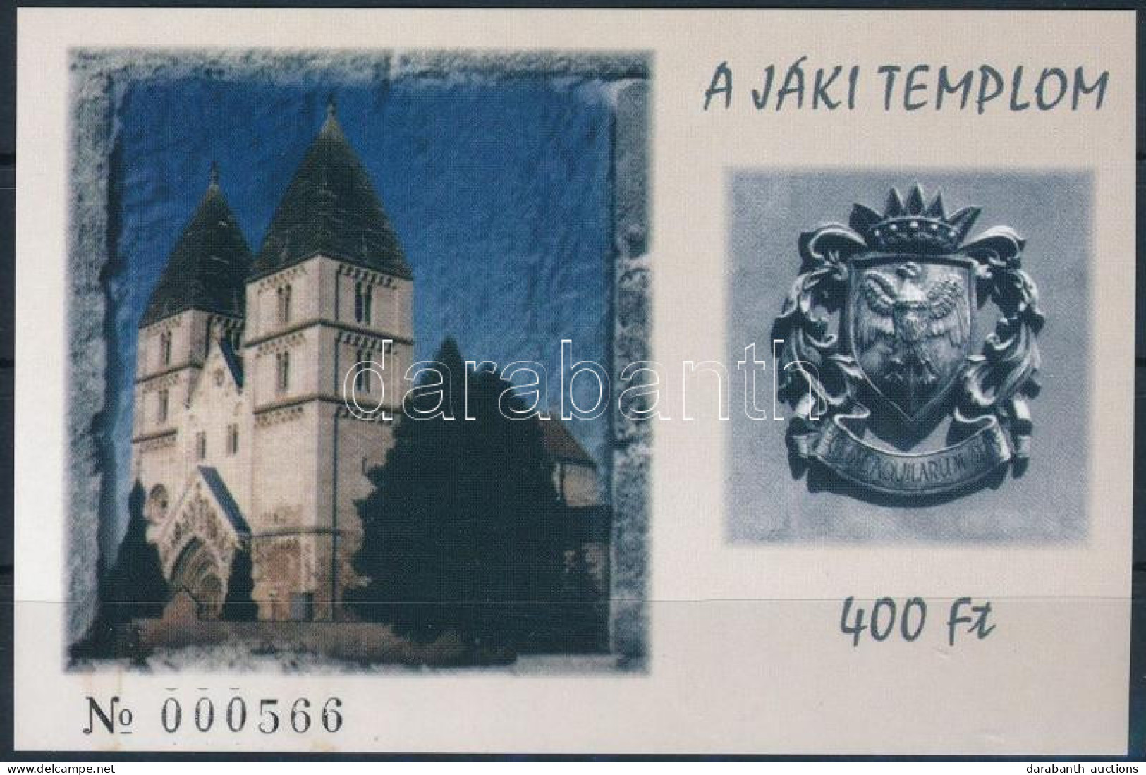 ** 2004 Jáki Templom Emlékív - Other & Unclassified