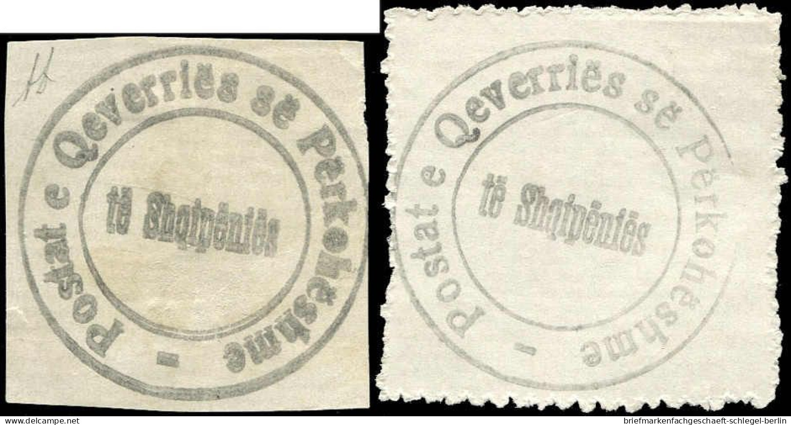 Albanien, 1913, 2 A/B, Ungebraucht - Albanien