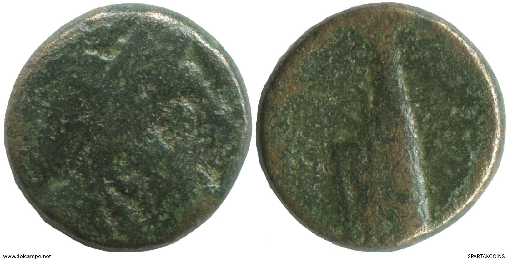CLUB Antike Authentische Original GRIECHISCHE Münze 1.9g/12mm #SAV1296.11.D.A - Griechische Münzen