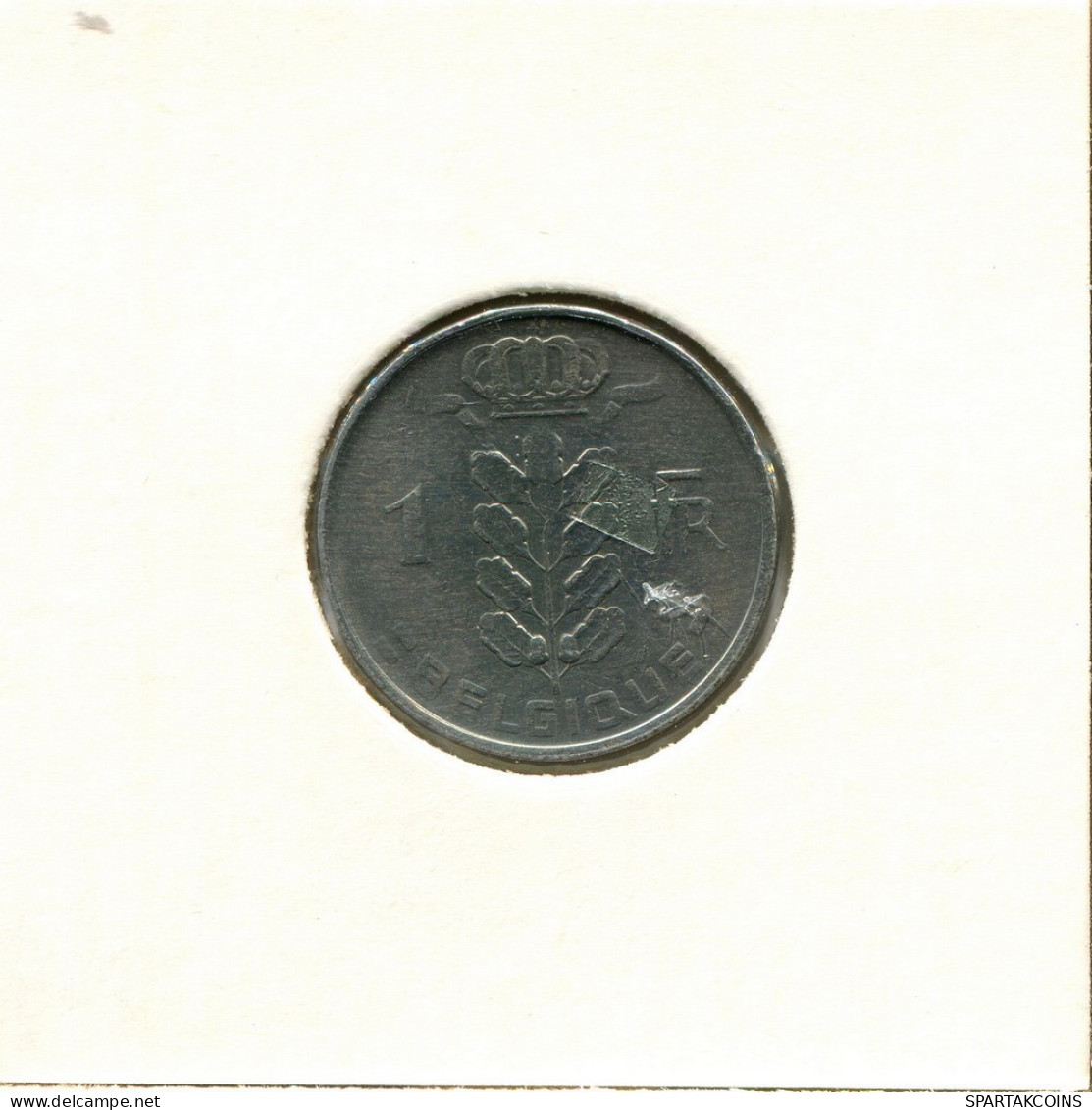 1 FRANC 1964 FRENCH Text BELGIUM Coin #BB301.U.A - 1 Franc