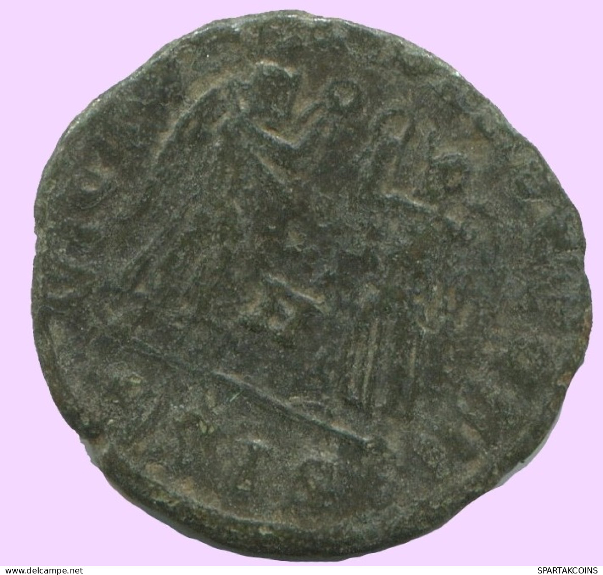 LATE ROMAN EMPIRE Follis Ancient Authentic Roman Coin 1.3g/15mm #ANT2045.7.U.A - La Caduta Dell'Impero Romano (363 / 476)