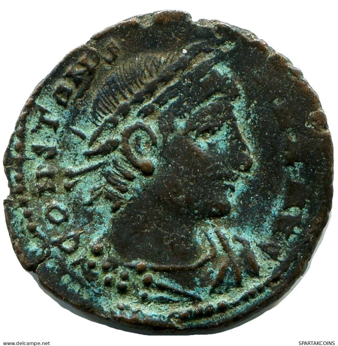 CONSTANS MINTED IN ALEKSANDRIA FROM THE ROYAL ONTARIO MUSEUM #ANC11426.14.D.A - The Christian Empire (307 AD Tot 363 AD)
