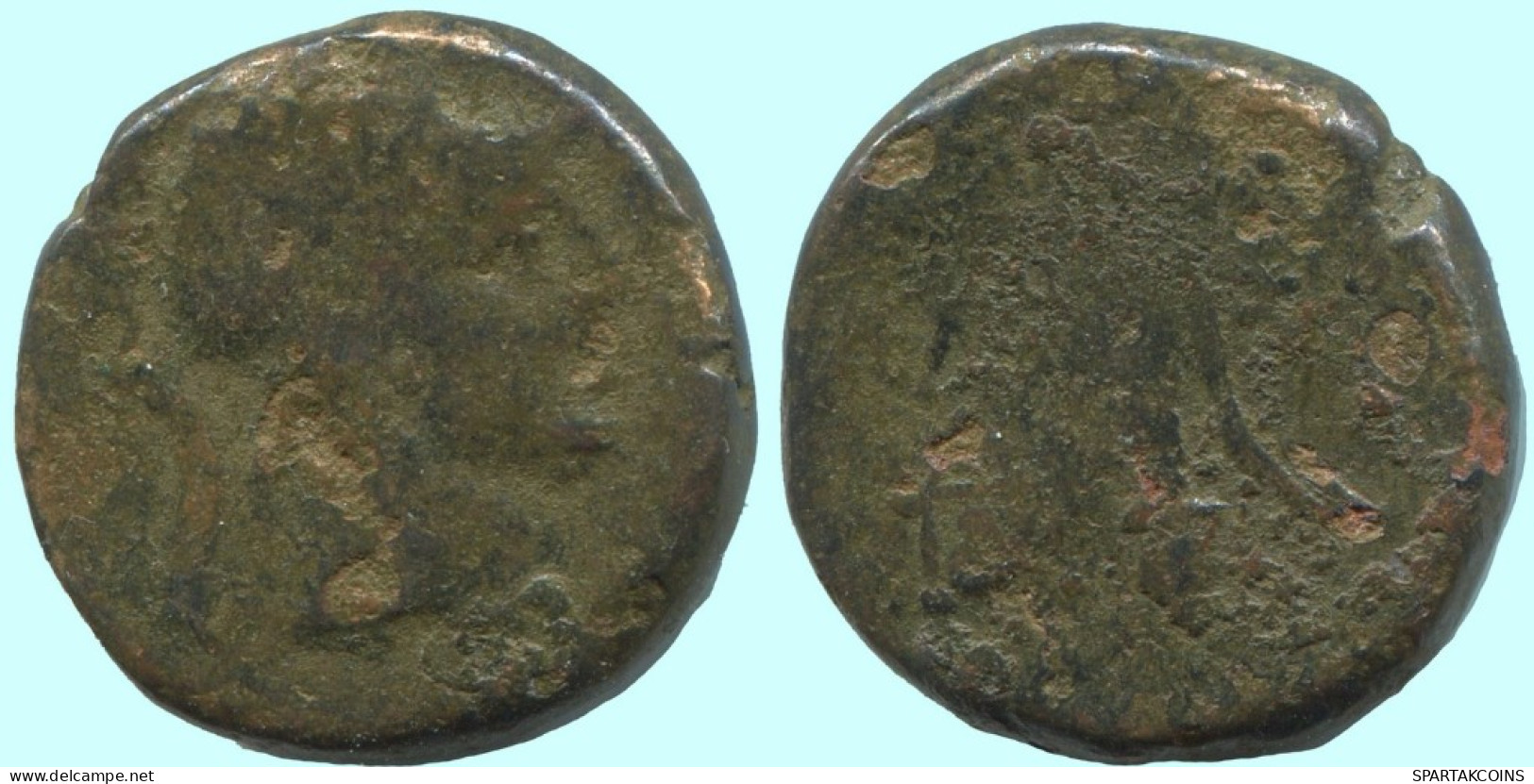 ATHENA NIKE Authentique ORIGINAL GREC ANCIEN Pièce 7g/20mm #AF874.12.F.A - Griechische Münzen