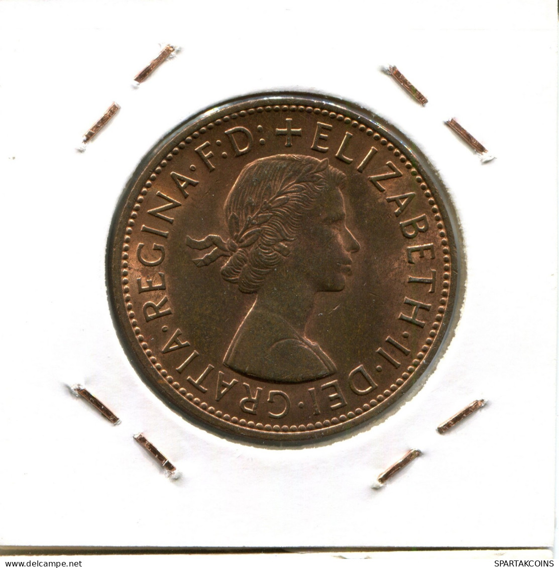 PENNY 1967 UK GRANDE-BRETAGNE GREAT BRITAIN Pièce #AW092.F.A - D. 1 Penny