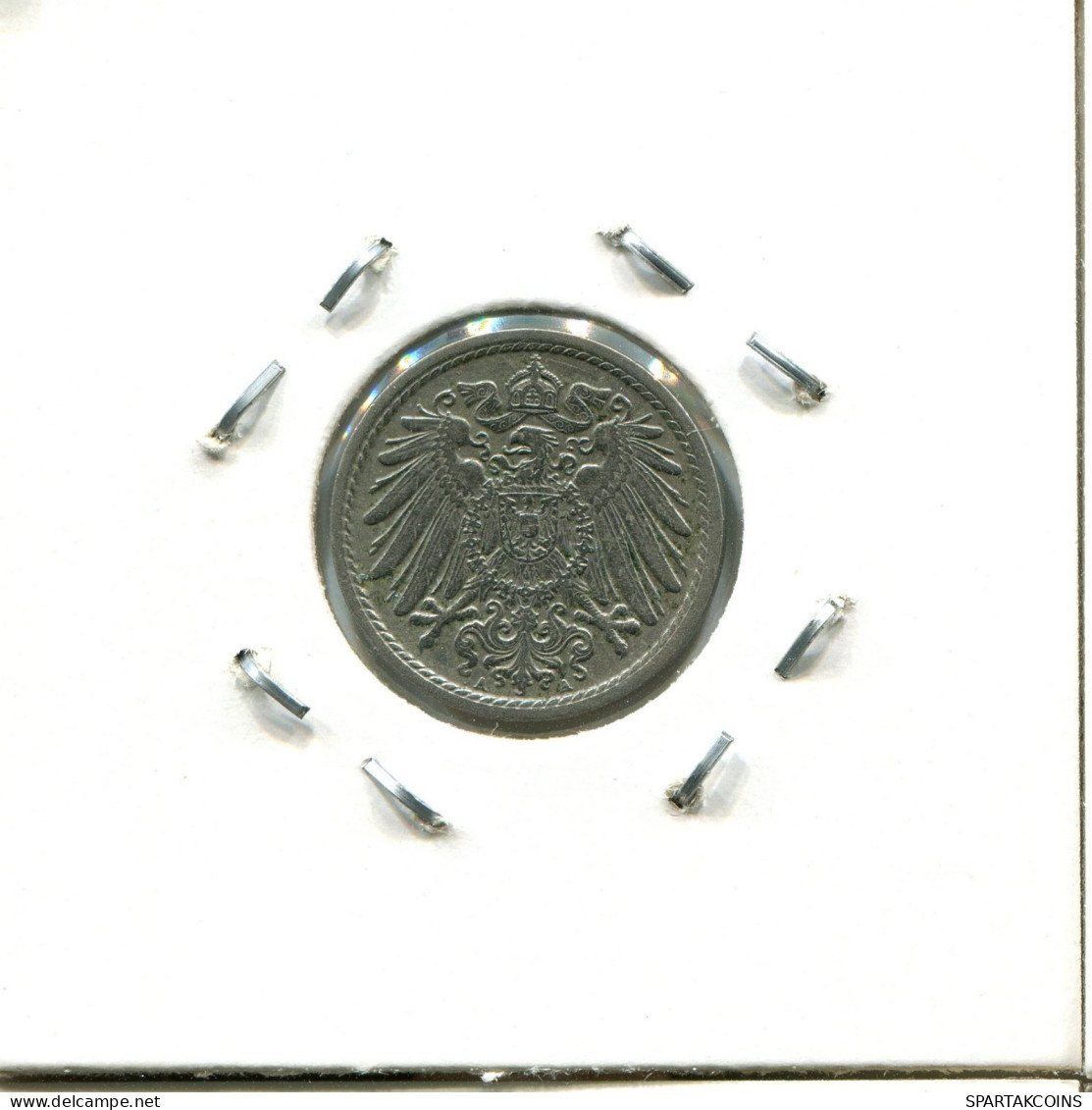 5 PFENNIG 1908 A ALLEMAGNE Pièce GERMANY #DA603.2.F.A - 5 Pfennig