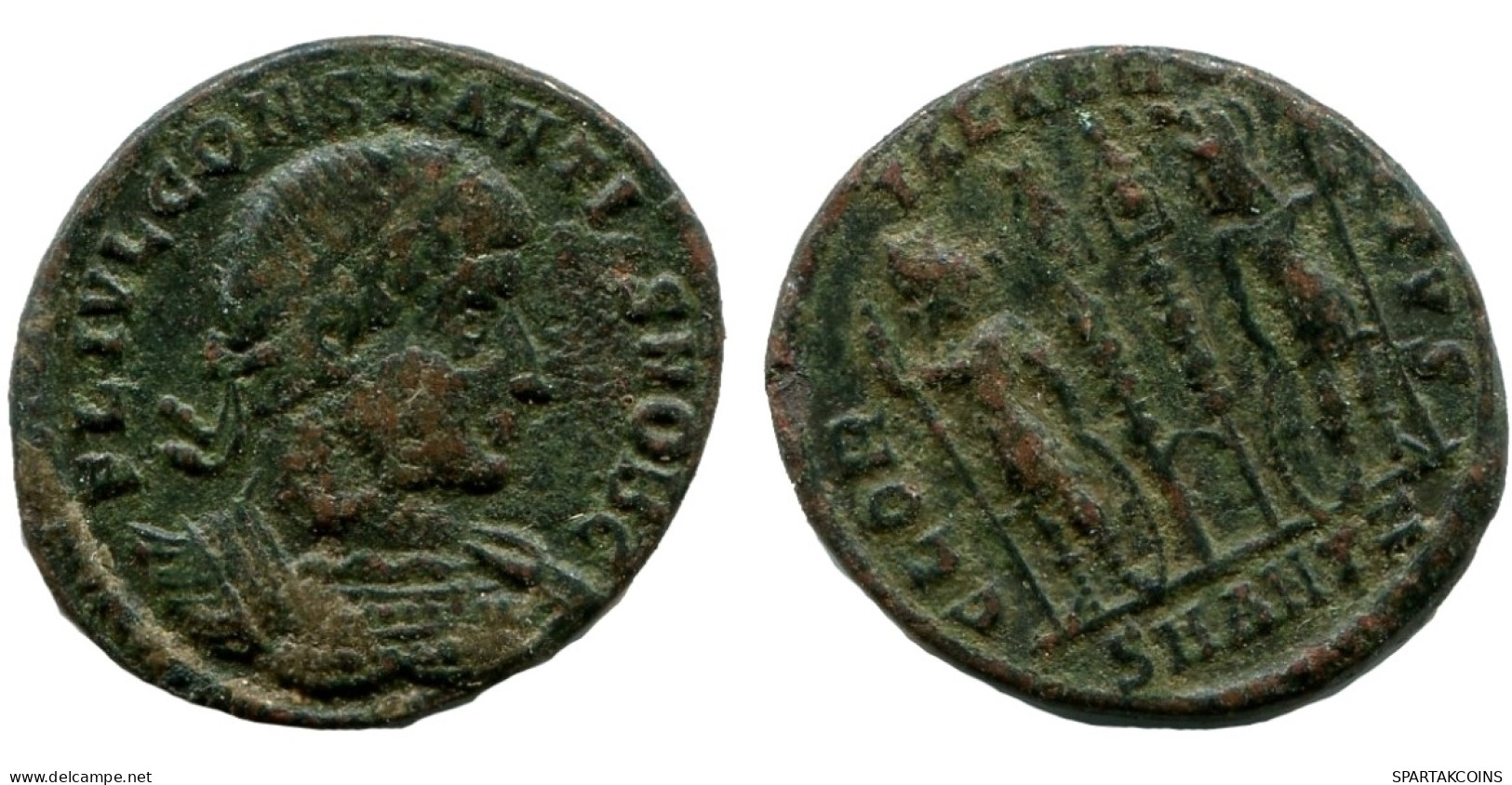 CONSTANTINE I Authentische Antike RÖMISCHEN KAISERZEIT Münze #ANC12230.12.D.A - Der Christlischen Kaiser (307 / 363)