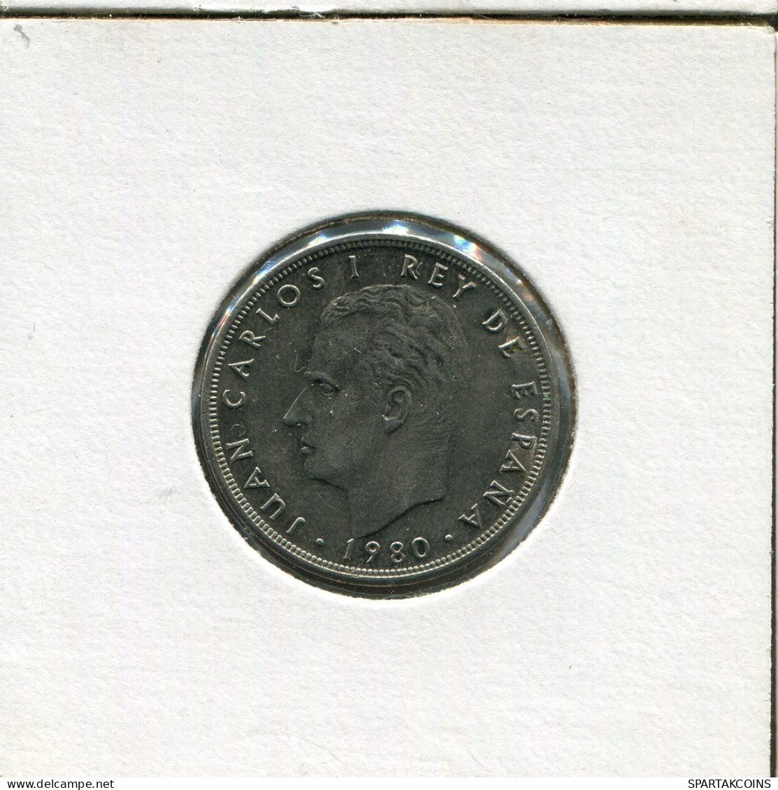 5 PESETAS 1980 SPAIN Coin #AR829.U.A - 5 Pesetas