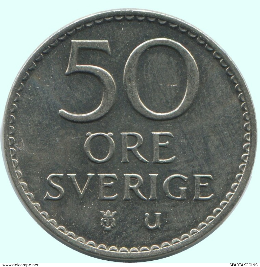 50 ORE 1965 SWEDEN Coin #AC724.2.U.A - Sweden